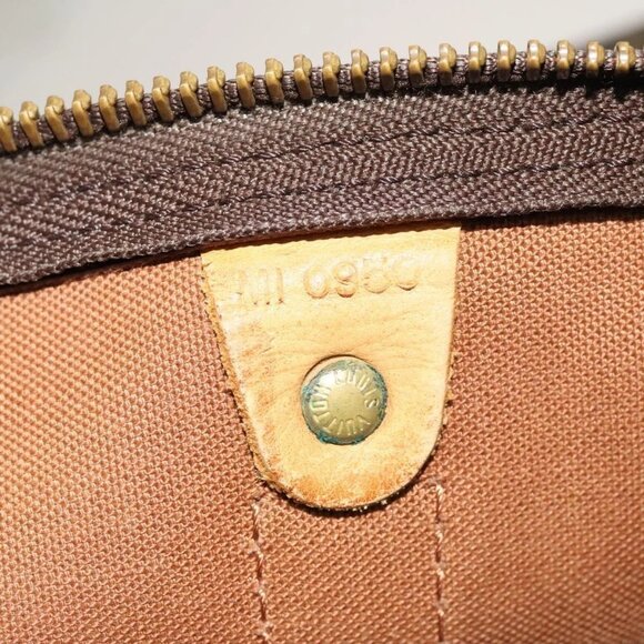 LOUIS VUITTON Monogram Keepall 60 Boston Bag M41422 LV Auth 120577 - Picture 10 of 16